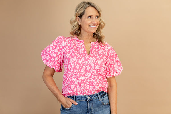 Iris Fuchsia Shirt
