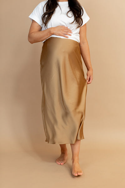 Bianca Skirt In Khaki