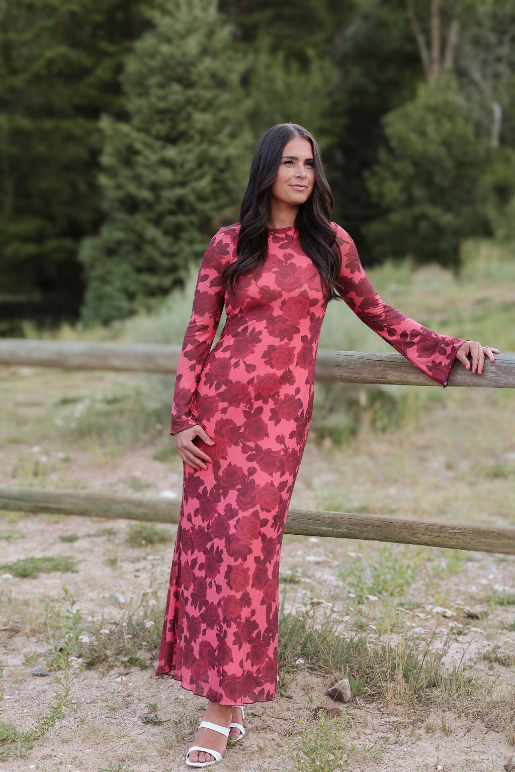 Ashlyn Dress in Red — Brooklyn Blush women's boutique, Draper Utah