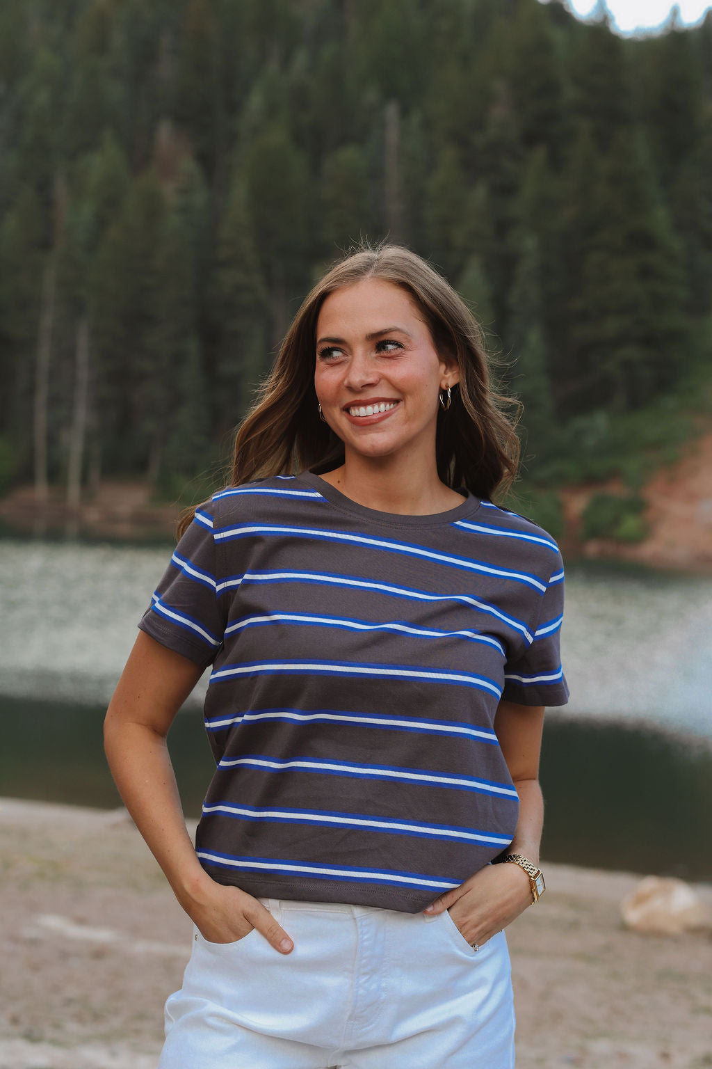 Kesi Striped Tee Shirt