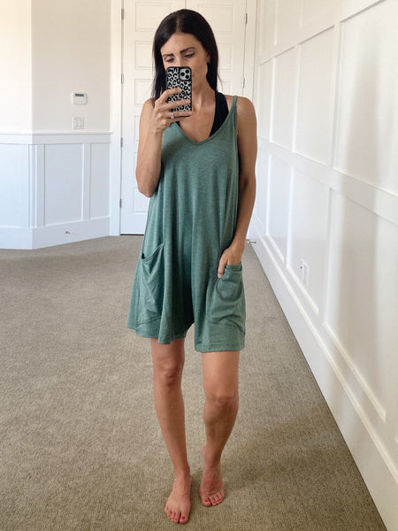 Mesa Short Jumper in Green