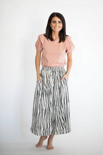 Bowan Zebra Skirt