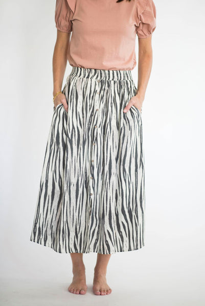 Bowan Zebra Skirt