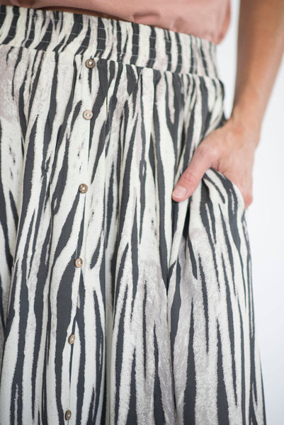 Bowan Zebra Skirt