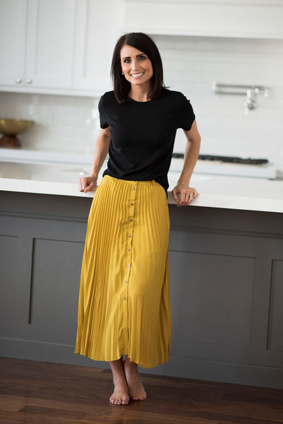 Eisley Ribbed Top in Black