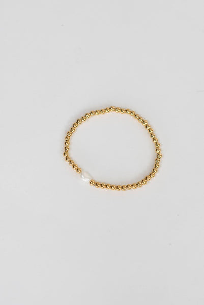 Beaded Pearl Bracelet