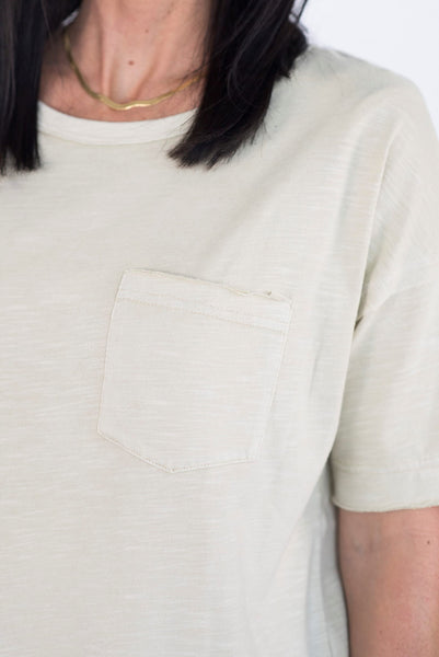 Carolina Tee in Greige