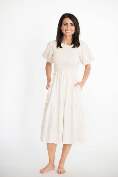 Kaiser Puff Sleeve Dress
