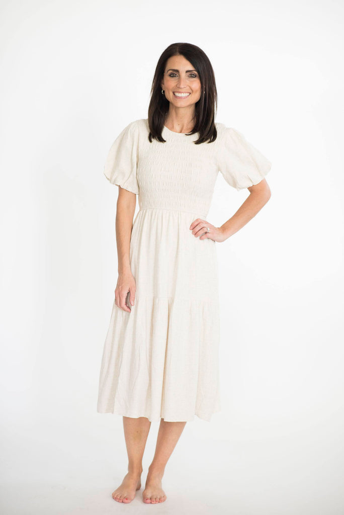 Kaiser Puff Sleeve Dress
