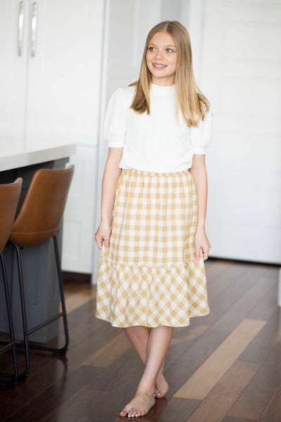 Lottie Plaid Skirt
