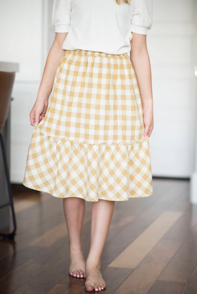 Lottie Plaid Skirt