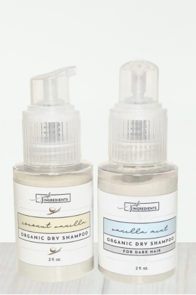 Just Ingredients Vanilla Mint Dry Shampoo (Dark Hair) - Local Pick Up Only