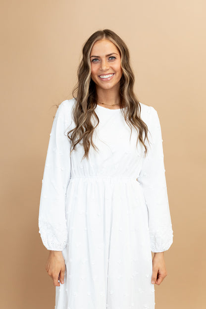 Bonnie Eyelet Temple Dress