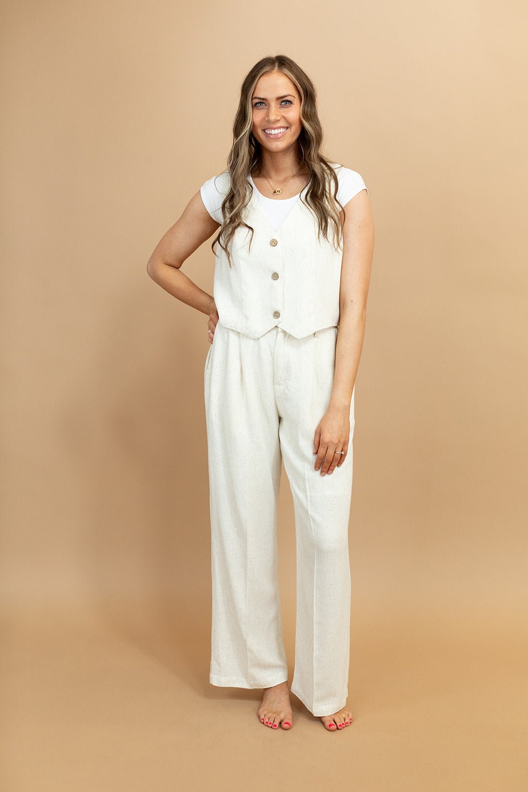 Perri Linen Vest