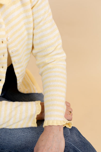 Lucia Striped Cardigan