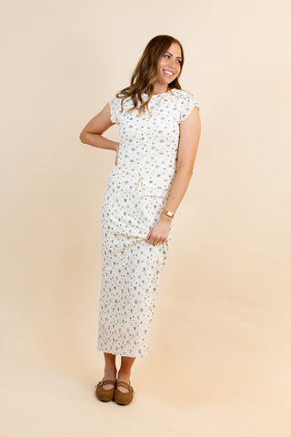 Monroe Floral Maxi Skirt