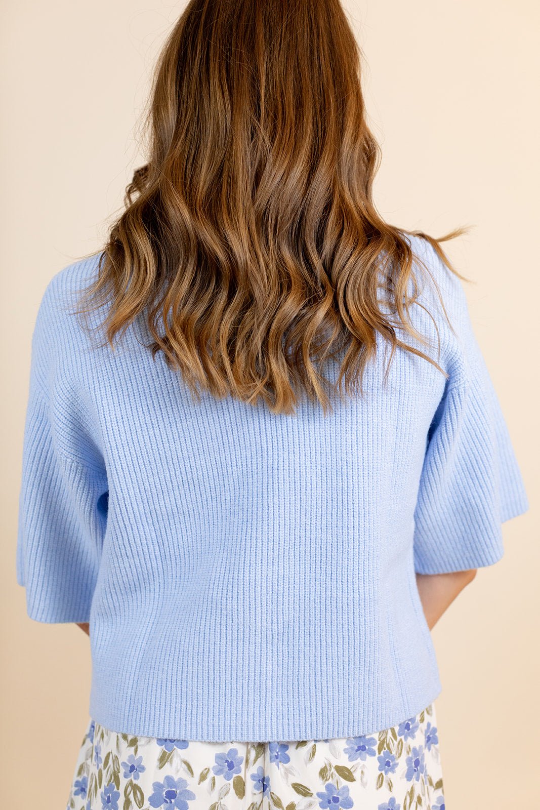 Alix Cardigan in Blue
