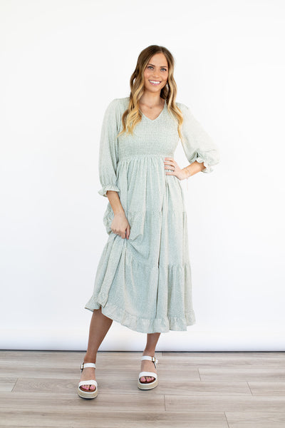 Maine Smocked Top Dress