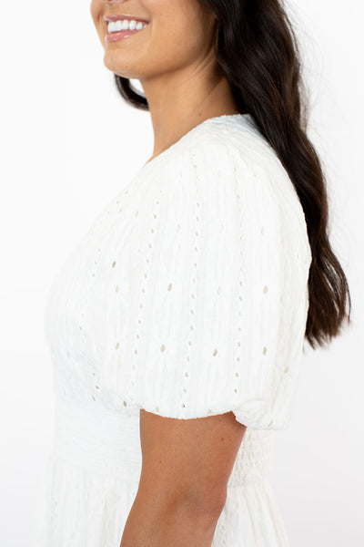 Zoie Eyelet Dress