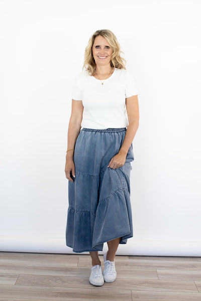 Lily Denim Skirt