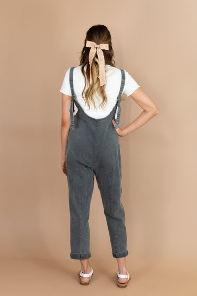 Amara Jumpsuit in Ash Black