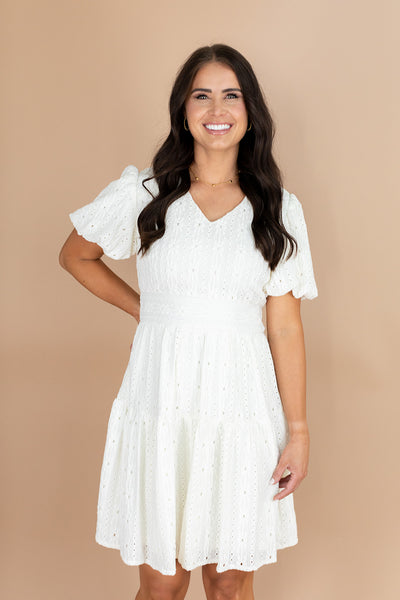 Zoie Eyelet Dress