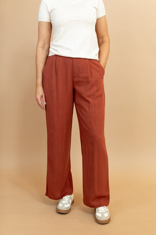 Frankee Linen Pants — Brooklyn Blush women's boutique, Draper Utah