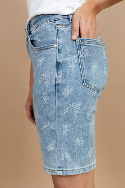Rose Bermuda Shorts