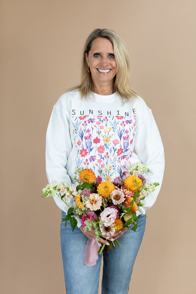 Daphine Floral Sweatshirt