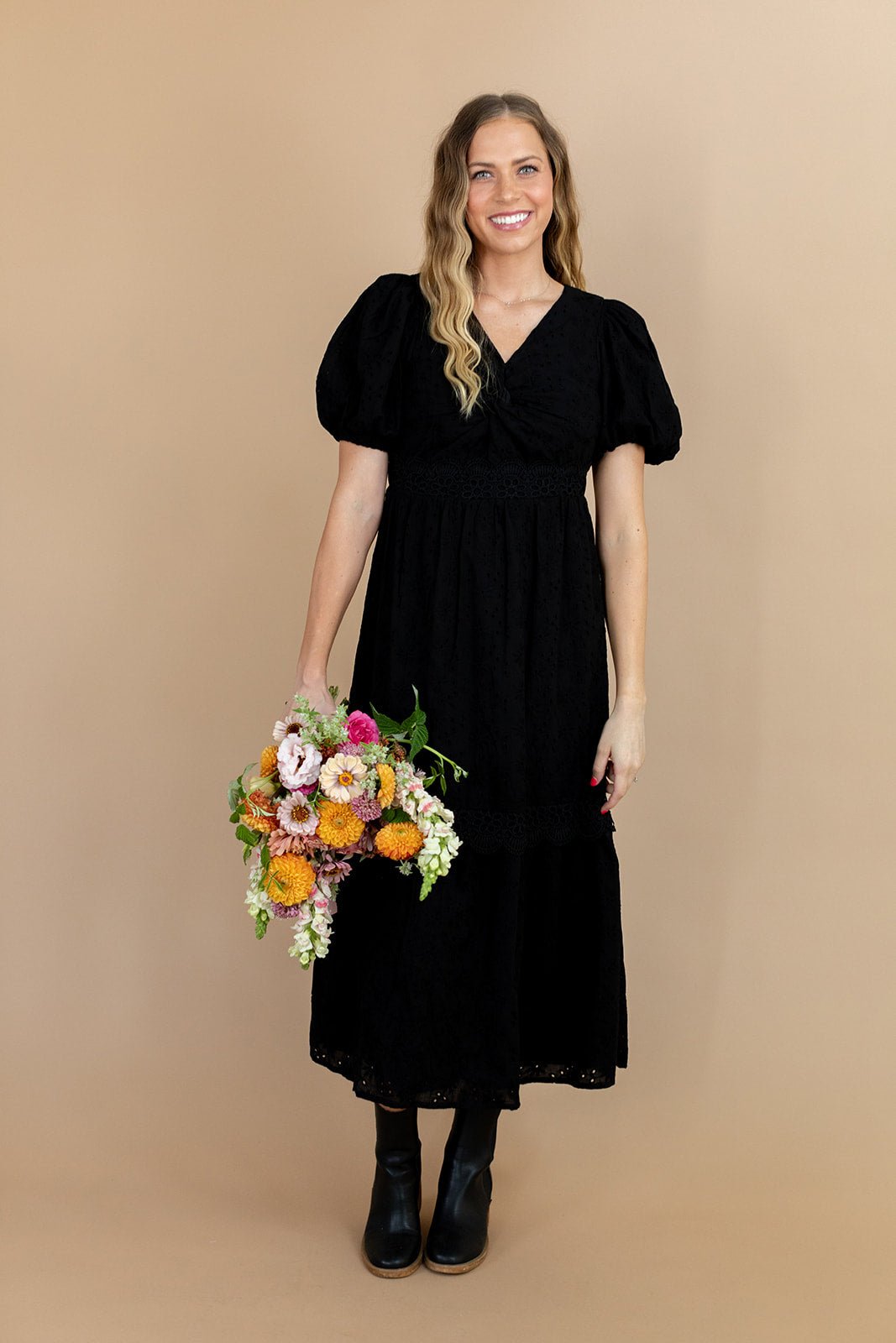 Dani Eyelet Dress — Brooklyn Blush women's boutique, Draper Utah