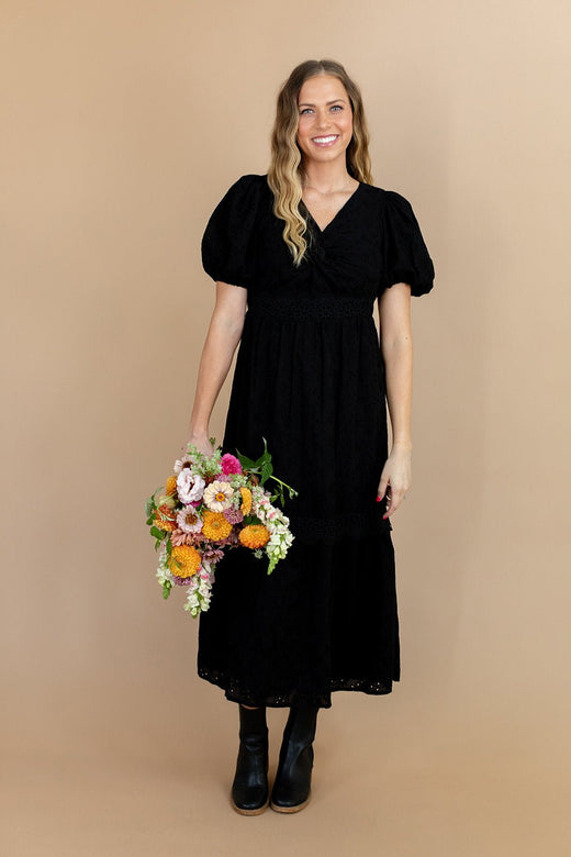 Dani Eyelet Dress — Brooklyn Blush women's boutique, Draper Utah