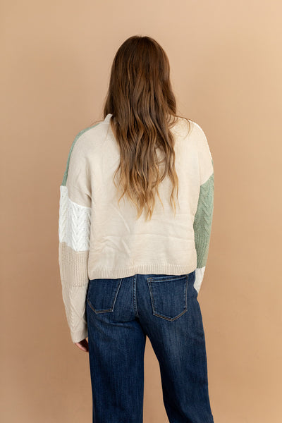 Maysen Color Block Sweater