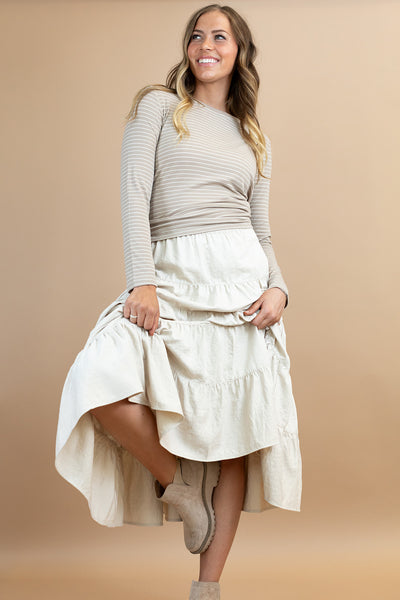 Whitley Tiered Skirt