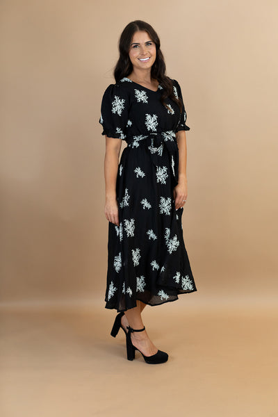 Julie Embroidered Dress