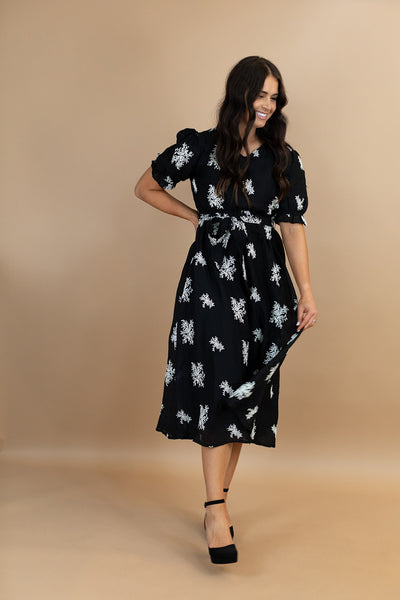 Julie Embroidered Dress