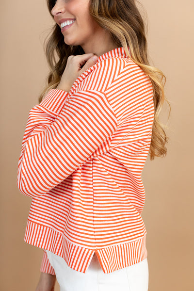 Ariel Striped Pullover