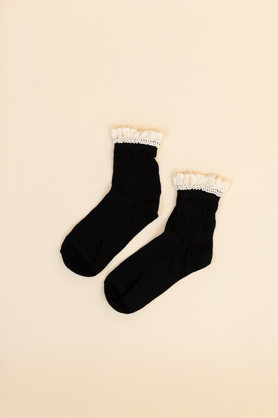 Net Pointelle Socks — Brooklyn Blush, Draper Utah