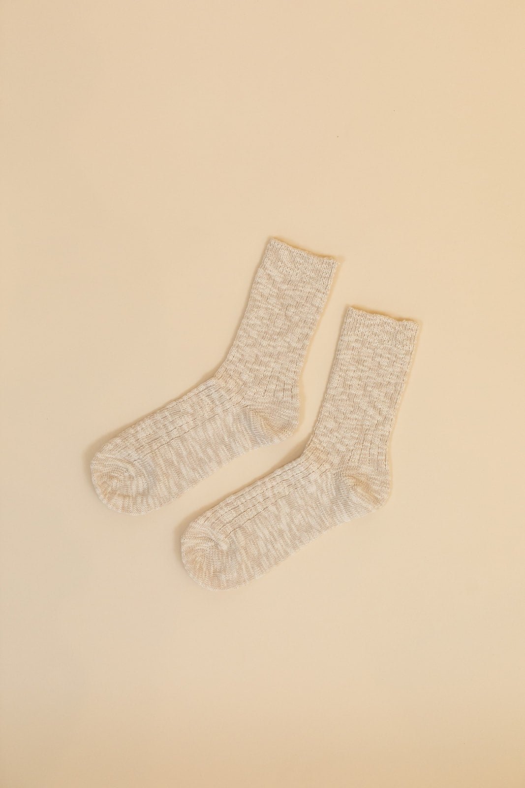 Ribbed Socks — Brooklyn Blush, Draper Utah