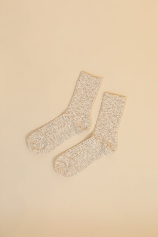 Ribbed Socks — Brooklyn Blush, Draper Utah