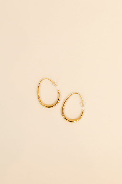 Gold hoop Earrings