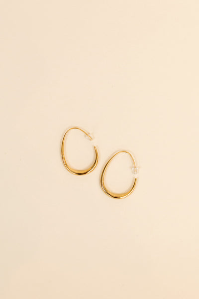 Gold hoop Earrings