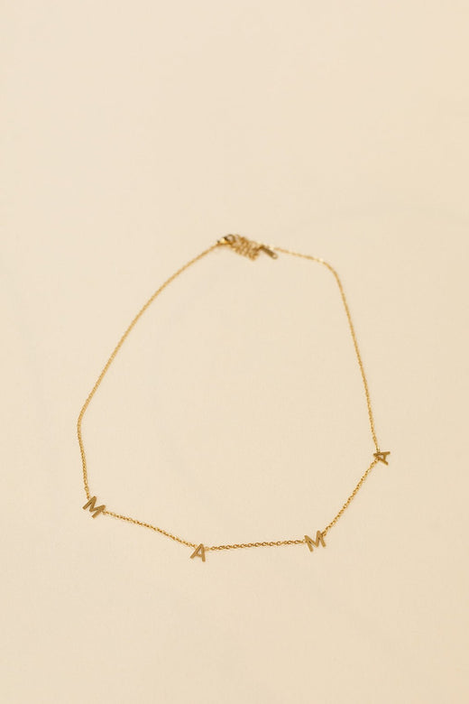 Mama Necklace — Brooklyn Blush, Draper Utah