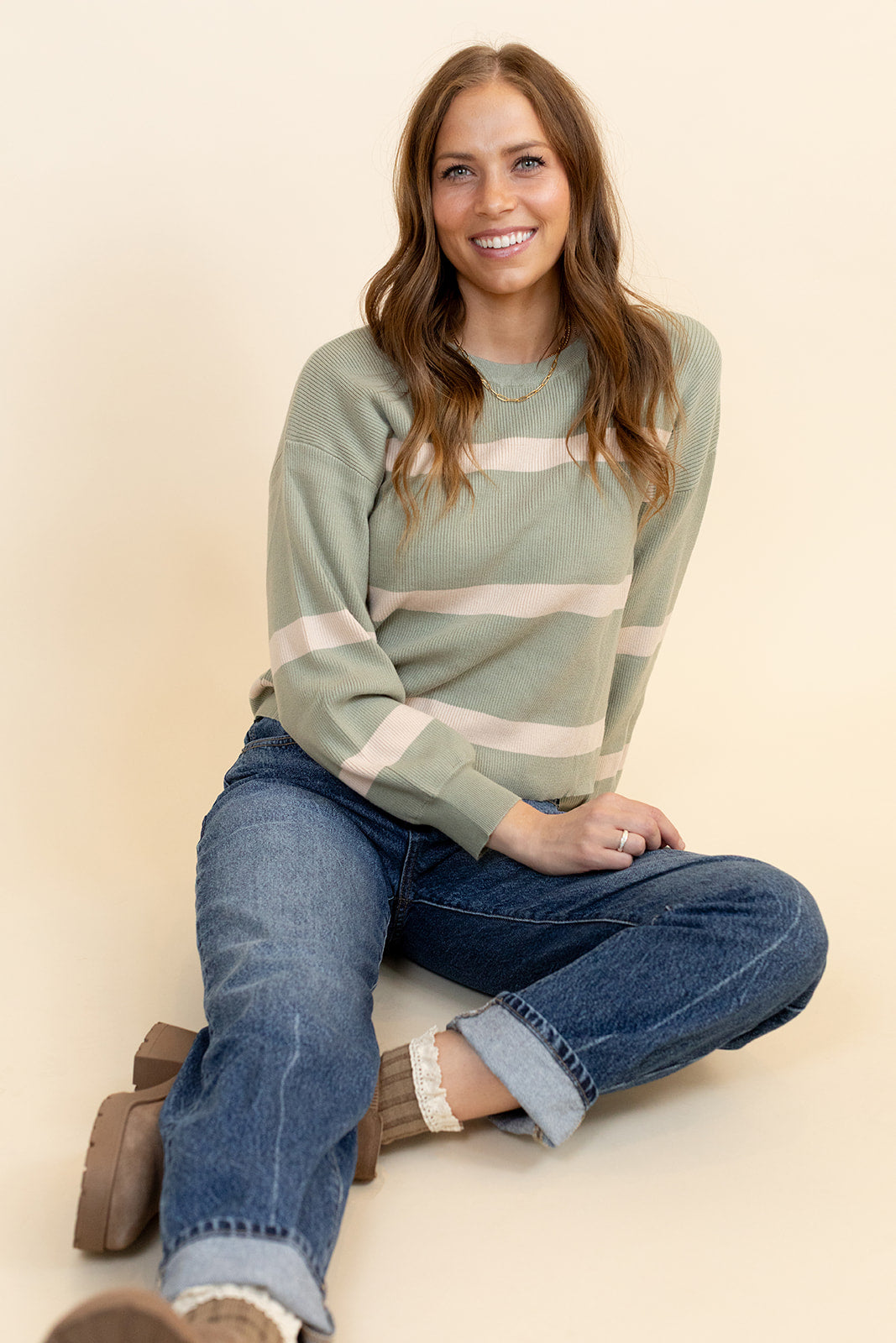 Noa Stripe Sweater