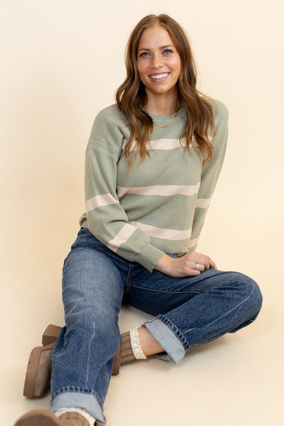 Noa Stripe Sweater