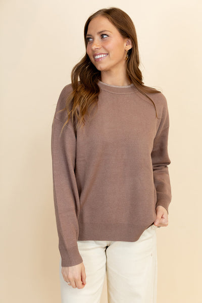 Kyra Rib Band Sweater