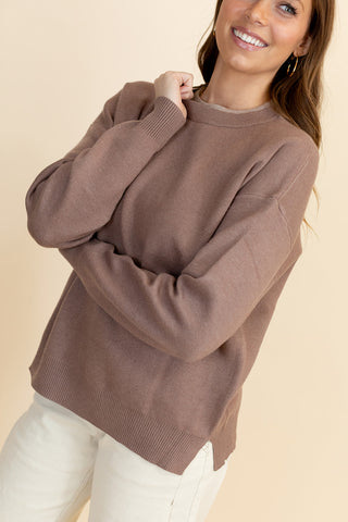 Kyra Rib Band Sweater
