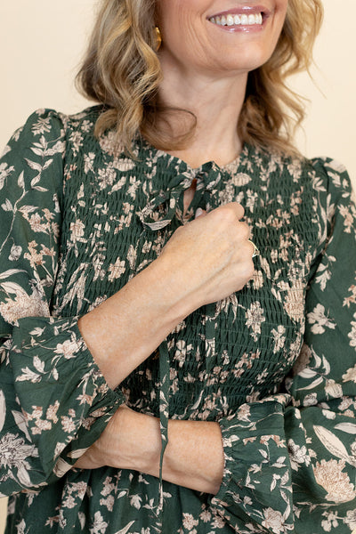 Rowen Smocked Maxi Dress