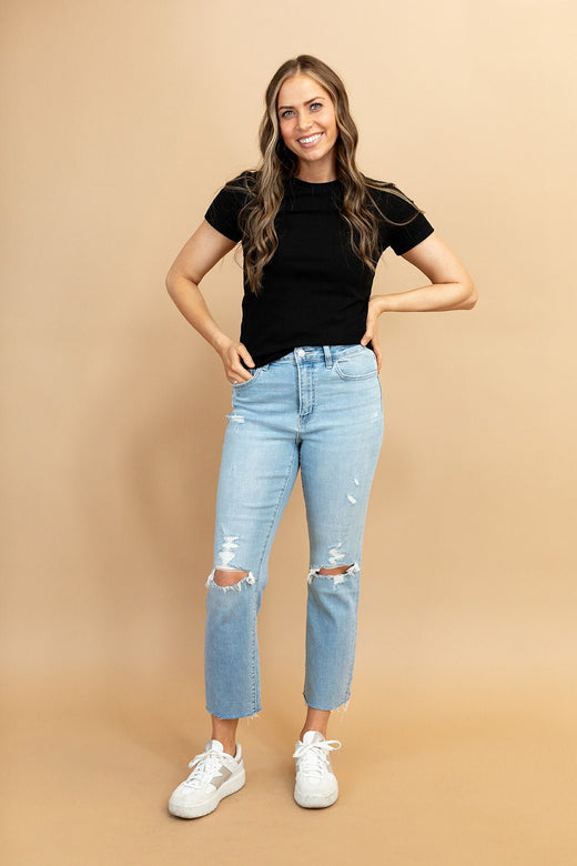 Tera Top in Black — Brooklyn Blush women's boutique, Draper Utah