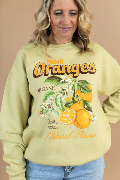 Oranges Graphic Sweatshirt