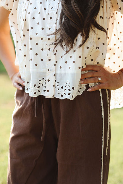 Tessa Polka Dot Top